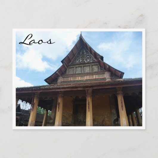 emerald buddha temple briefkaart (Voorkant)