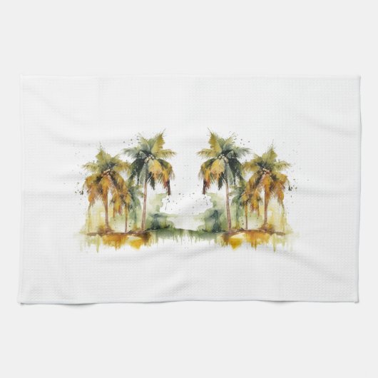 Emerald Canopy Theedoek (Horizontaal)