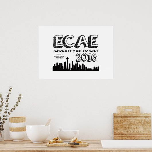 Emerald City Author Event 2016 - Poster #2 (Cuisine)