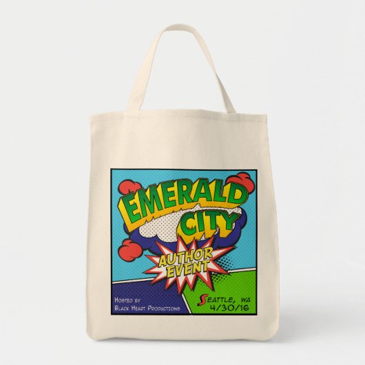 Emerald City Author Event Canvas tas (Voorkant)