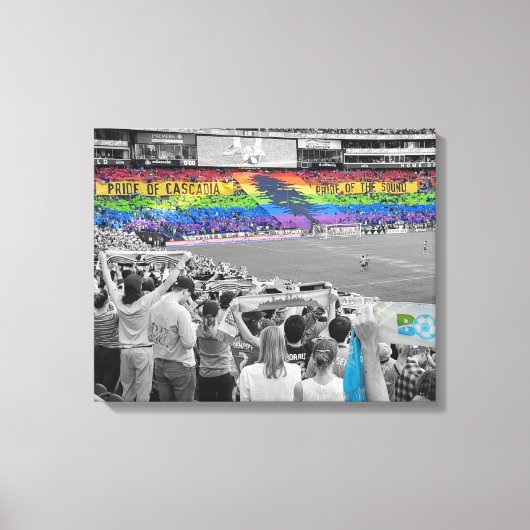 Emerald City Pride Canvas Afdruk (Voorkant)