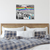 Emerald City Pride Canvas Afdruk (Insitu (Slaapkamer))