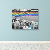 Emerald City Pride Canvas Afdruk (Insitu (Houten vloer))