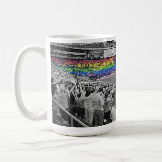 Emerald City Pride Coffee Mug (Gauche)