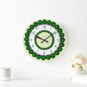 Emerald Clock met cijfers Grote Klok (Huis)