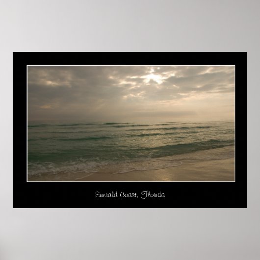 Emerald Coast Florida Poster Imprimer (Devant)