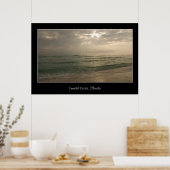 Emerald Coast Florida Poster Print (Keuken)