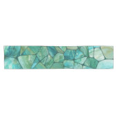 Emerald Coast Marble-cellen, abstracte kunst Korte Tafelloper (Horizontaal)