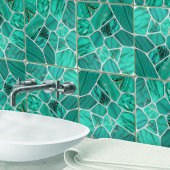 Emerald Coast Marmer Mozaïek cellen abstracte kuns Tegeltje