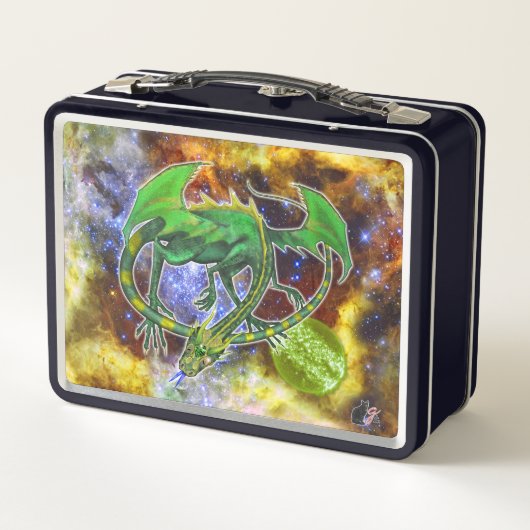 Emerald Cosmic Dragon (Achterkant)