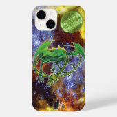 Emerald Cosmic Dragon Coque-Mate coque iphone (Verso)