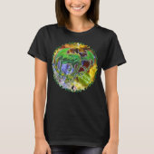 Emerald Cosmic Dragon T-Shirt (Voorkant)