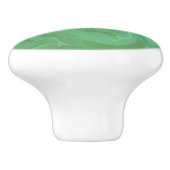 Emerald Cream Keramische Knop (Zijkant)