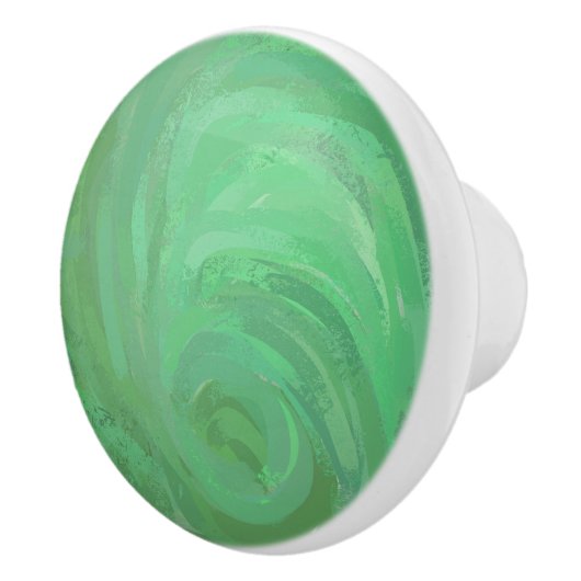 Emerald Cream Keramische Knop (Rechts)