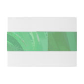 Emerald Cream Uitnodigingen Wikkel (Achterkant Voorbeeld)
