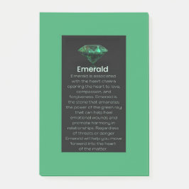 Emerald Crystal Betekenis Sieraden Teken Post-it N Post-it® Notes