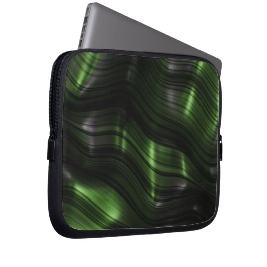 Emerald Current Electronics Bag Laptop Sleeve (Voorkant Rechts)
