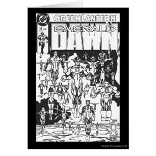 Emerald Dawn, noir et blanc