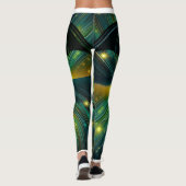 Emerald Dragon Leggings (Achterkant)