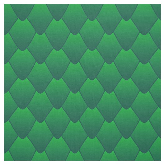 Emerald Dragon Scales Stof (Swatch)