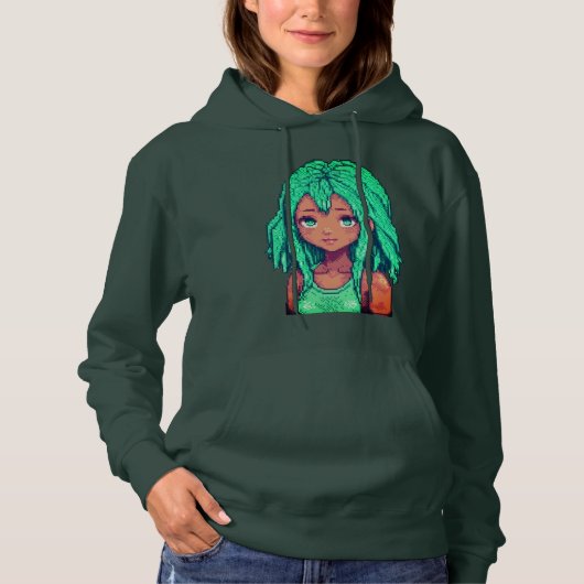 Emerald Dreamer Hoodie (Voorkant)