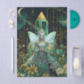 Emerald Dreams Fantasy Forest Queen Decoupage Tissuepapier (Craft)