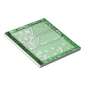 Emerald Dreams Junk Journal Style Trompe L'oeil Notitieblok (Schuin)