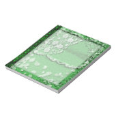 Emerald Dreams Junk Journal Style Trompe L'oeil Notitieblok (Gedraaid)