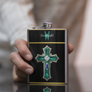 Emerald Dreamscape: Een met diamanten gekruist kru Flacon