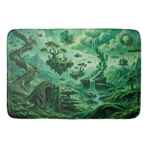 Emerald Droom Surreal Landschap Schakeringen van G Badmat