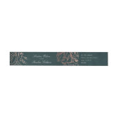 Emerald Elegant Copper Floral Wreath Wedding (Individueel)