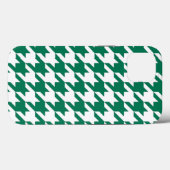 Emerald Elegant Houndstooth Case-Mate iPhone Case (Achterkant (horizontaal))