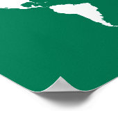 Emerald Elegant World Poster (Hoek)