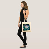 Emerald en Paarse Galaxy Tote Bag (Voorkant (model))