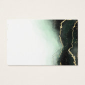Emerald Ethereal Mist Website RSVP Insérer des car (Dos)