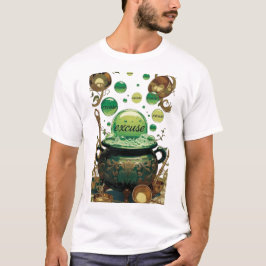 Emerald Excuses Cauldron Graphic Tee T-shirt