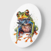 Emerald Eye Rainforest Frog Grote Klok (Hoek)