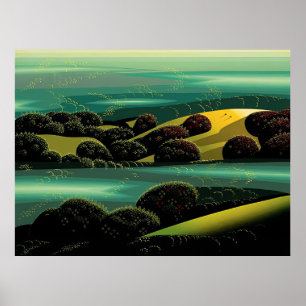 Emerald Fog - 1993; Verenigde Staten Eyvind Earle Poster