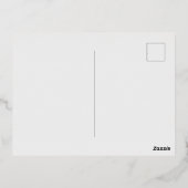 Emerald Folie Holiday Briefkaart - (Achterkant)