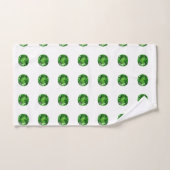 Emerald Gemstone, groen Bad Handdoek (Handdoek)