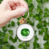 Emerald Gemstone, groen Sleutelhanger (Hand)