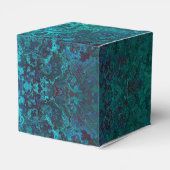 Emerald Gemstone Party Favor Box Bedankdoosjes (Achterkant)