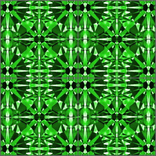 Emerald Gemstone Tegeltje