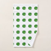 Emerald Gemstone, vert (Serviette à main)