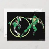 Emerald Gladiator & Emerald Archer Briefkaart (Voorkant / Achterkant)