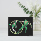 Emerald Gladiator & Emerald Archer Briefkaart (Staand voorkant)