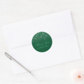 Emerald Glitz Glitter Dank u Stickers (Envelop)