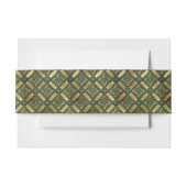 Emerald & Goud Art Deco Uitnodigingen Wikkel (Voorkant Voorbeeld)