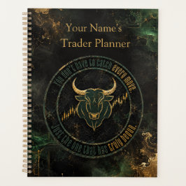 Emerald Gouden Stier Mentaliteit Handel  Planner
