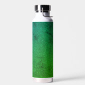 Emerald Gradient Waterfles – Ruisstructuur (Links)